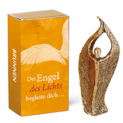 Der Engel des Lichts begleite Dich - Bronze Schutzengel