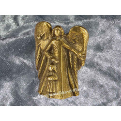 Sei behütet liebes Kind (Mädchen) - Bronze Schutzengel