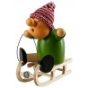 Räuchermann, Müllerchen®  Rodler, 12x17cm
