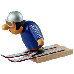 Räuchermännchen, Müllerchen® Skispringer, 21 x 15cm