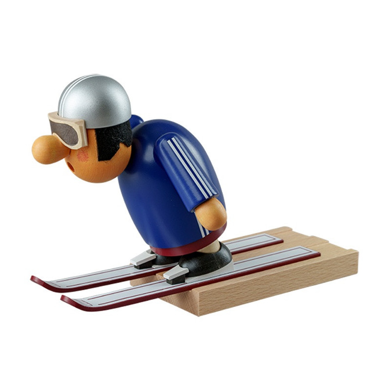 Räuchermännchen, Müllerchen® Skispringer, 21 x 15cm