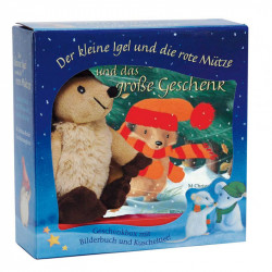 Geschenkbox: Der kleine Igel und das große Geschenk (Buch + Kuschel-Igel)