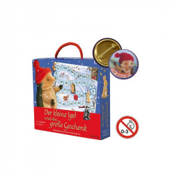 Spielekoffer - Der kleine Igel und das grosse Geschenk (mit Fühlbuch und 2 Buttons) Achtung: Warnhinweis!