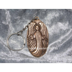 Segnender Engel - Bronze-Schlüsselanhänger