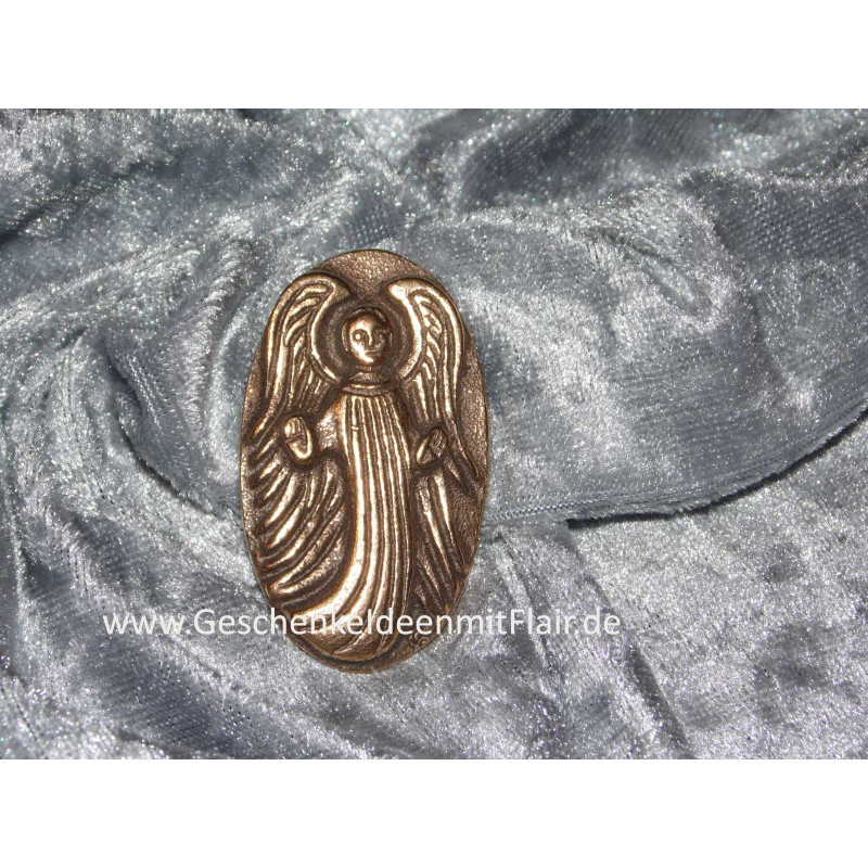 Segnender Engel - Symbol aus Bronze (Handschmeichler)