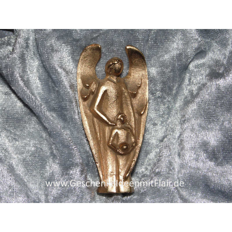 Bronze-Schutzengel - Engel der Geborgenheit
