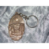 Der Herr ist mein Hirte - Bronze-Schlüsselanhänger (Kraftstein)