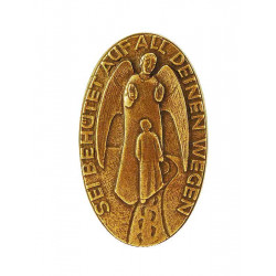 Sei behütet auf all Deinen Wegen - Symbol aus Bronze